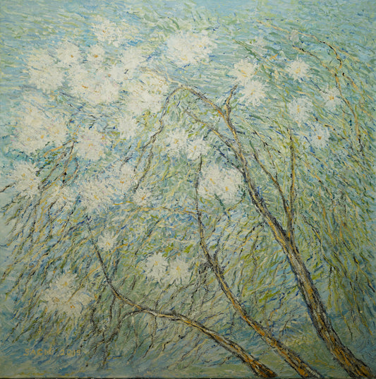 Almonds in the fall
