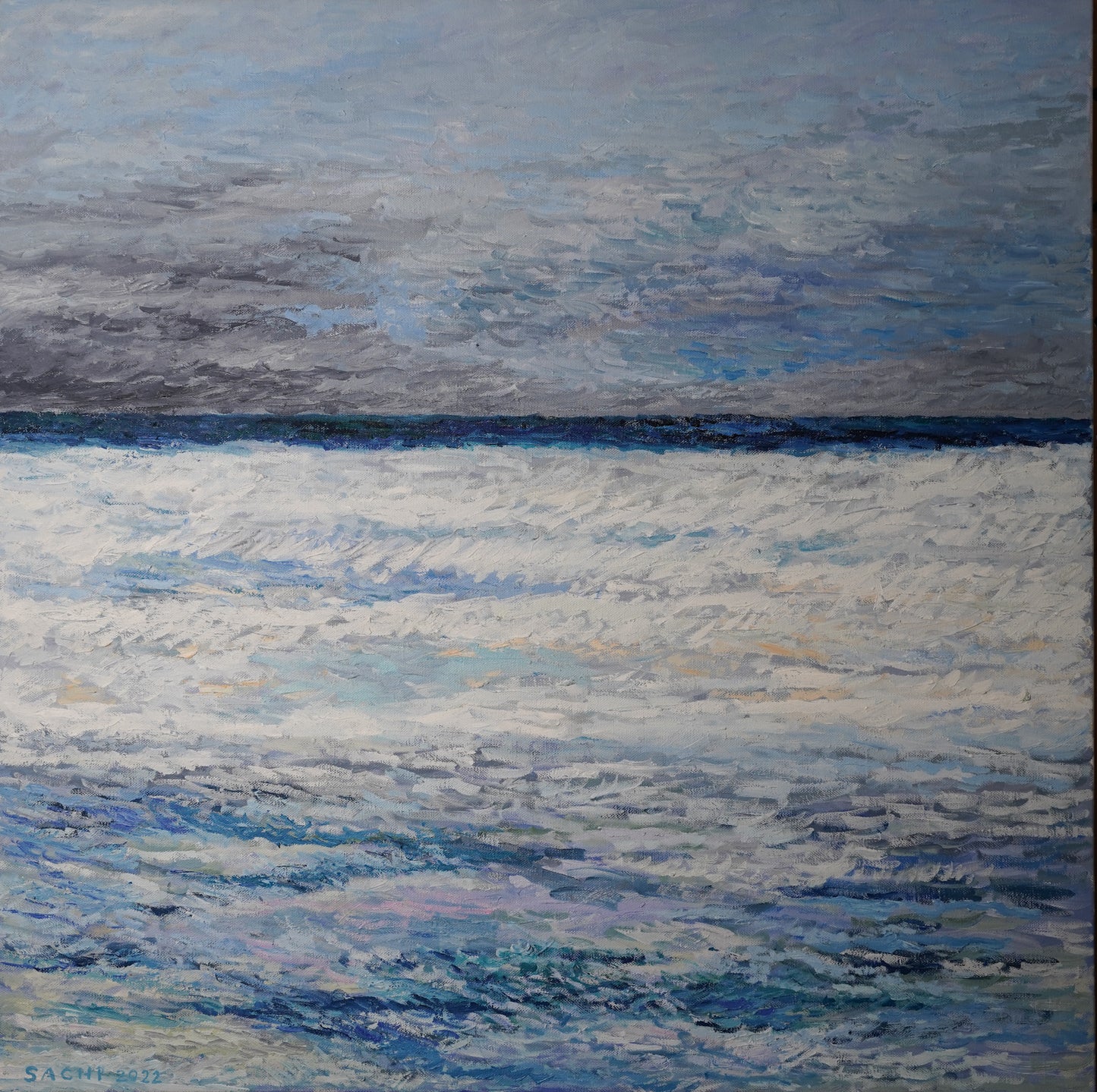 Furious sea