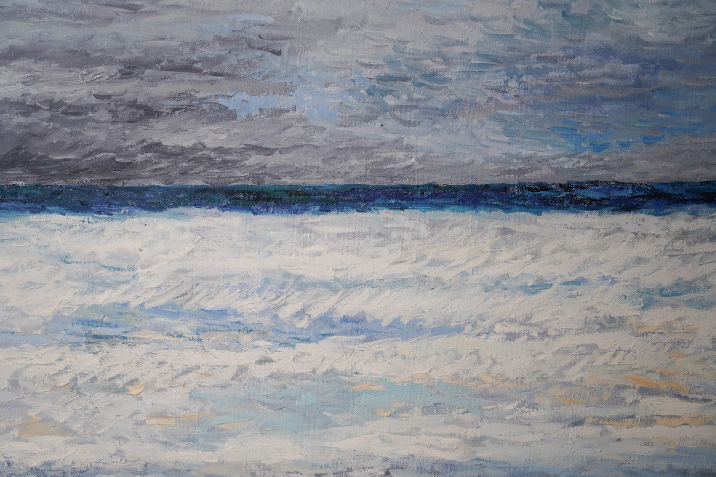 Furious sea