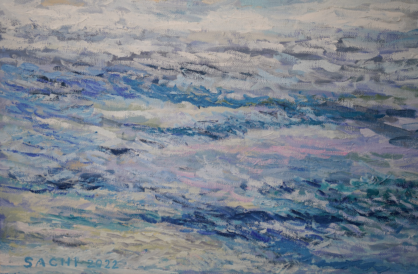 Furious sea