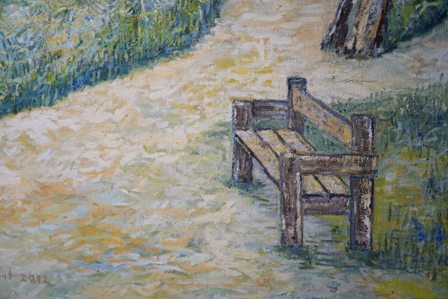 Lovers bench